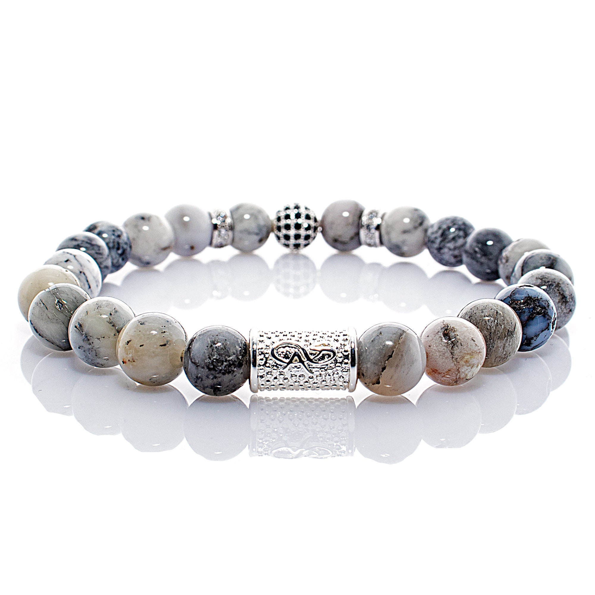 Agate 925 Sterling Silver Bracelet Bracelet Pearl Bracelet Beads