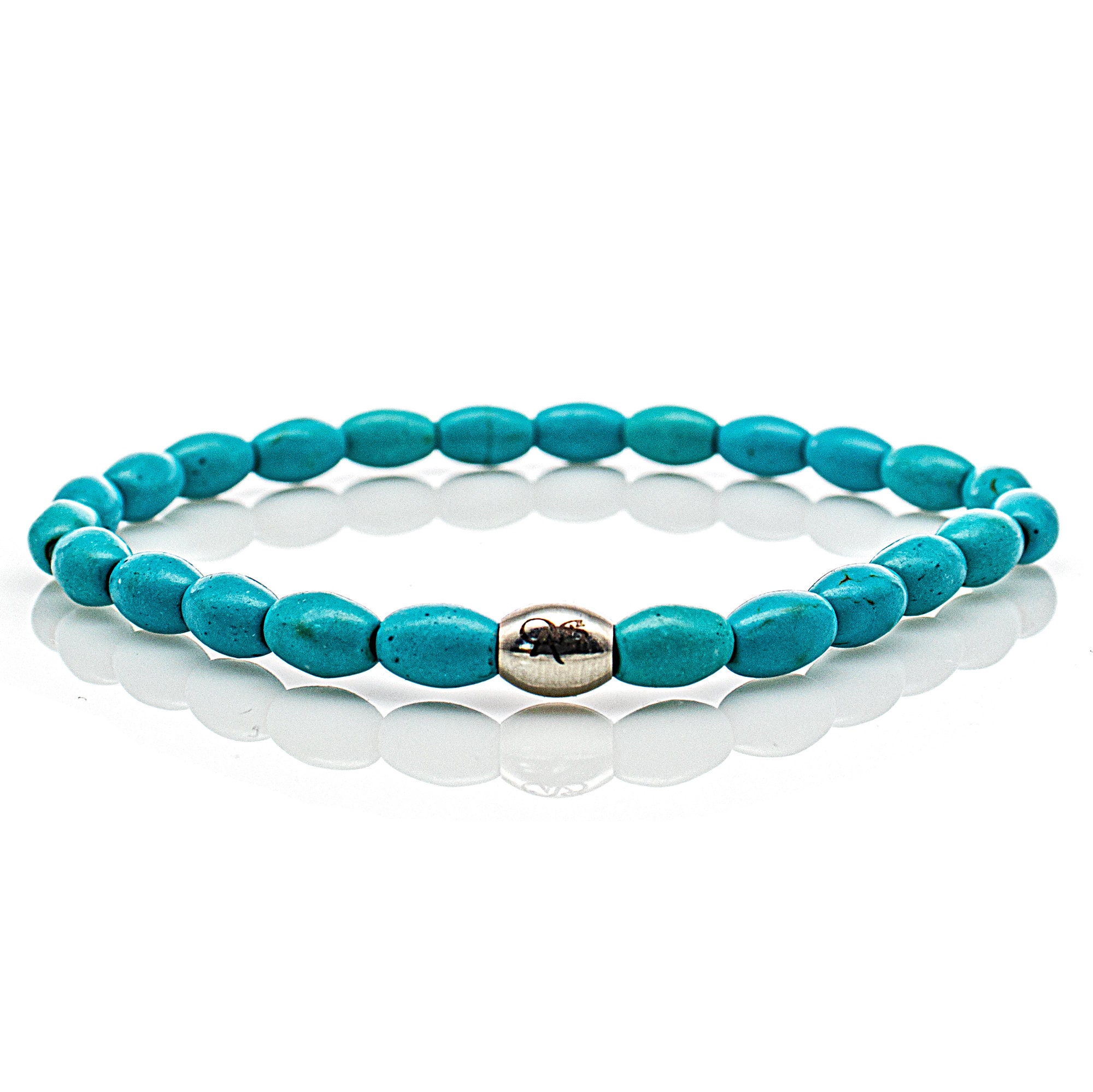 Turquoise Bracelet Bracelet Pearl Bracelet Women Men 6 Mm Stainless