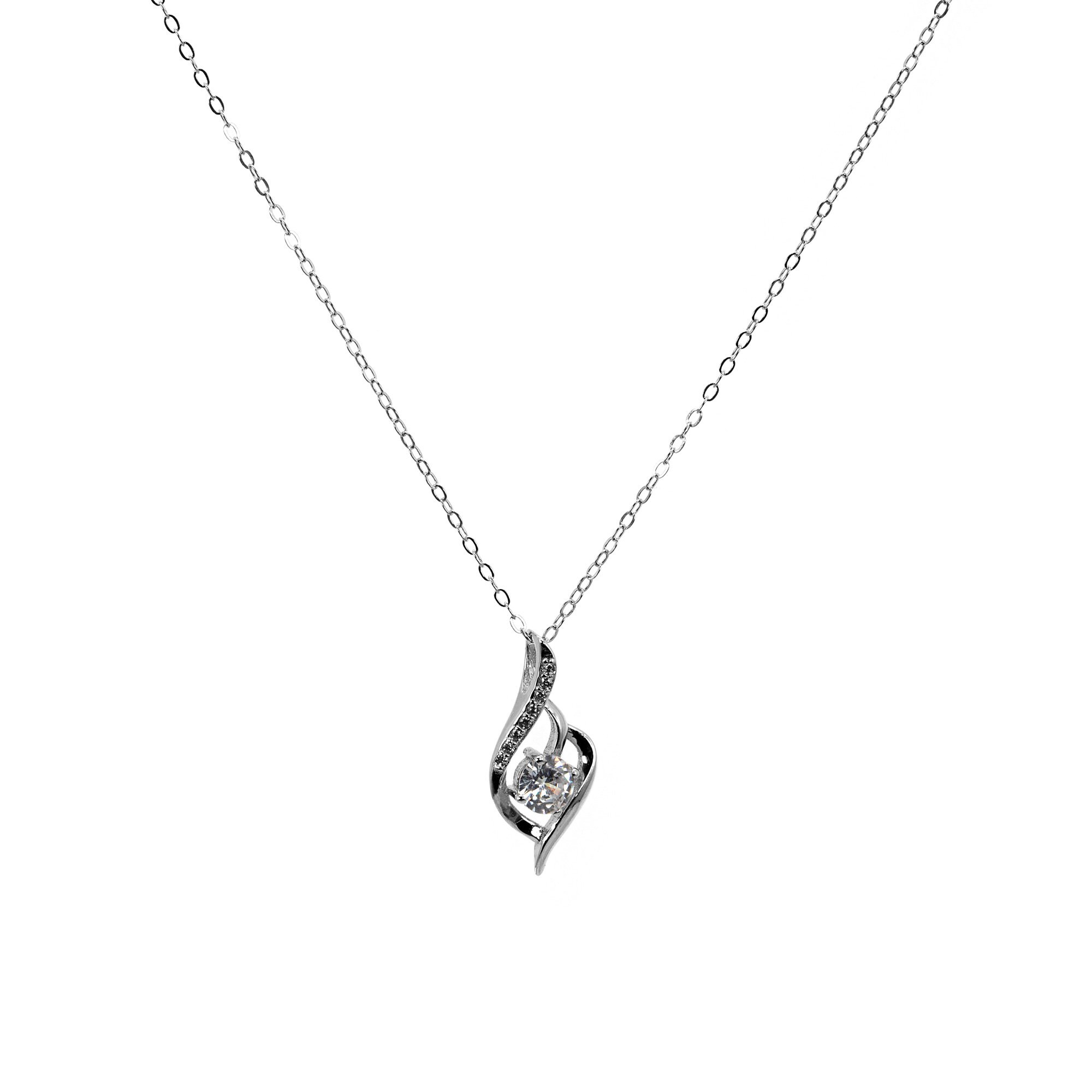 Cable Chain 1.0mm Necklace 925 Sterling Silver Pendant Water
