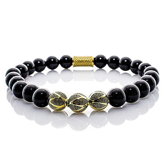 Onyx 925 Sterling Silver Bracelet Bracelet Pearl Bracelet