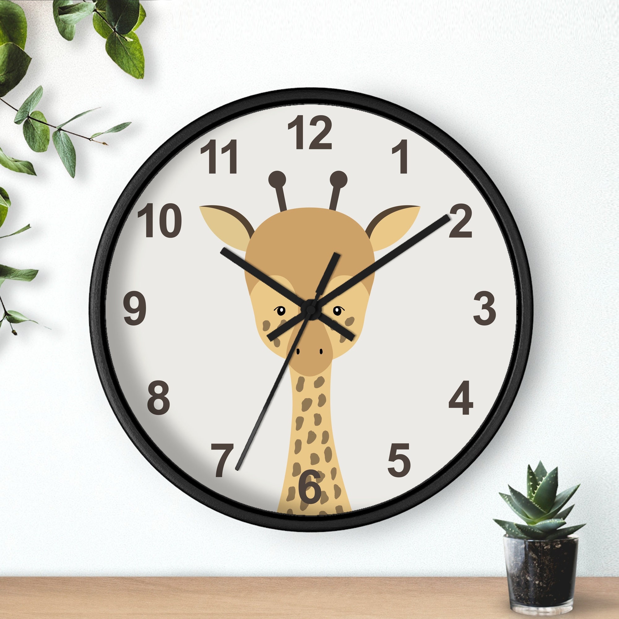 Nursery Wall Clock Child Room Wall Clock Kids Wall Clocks Etsy