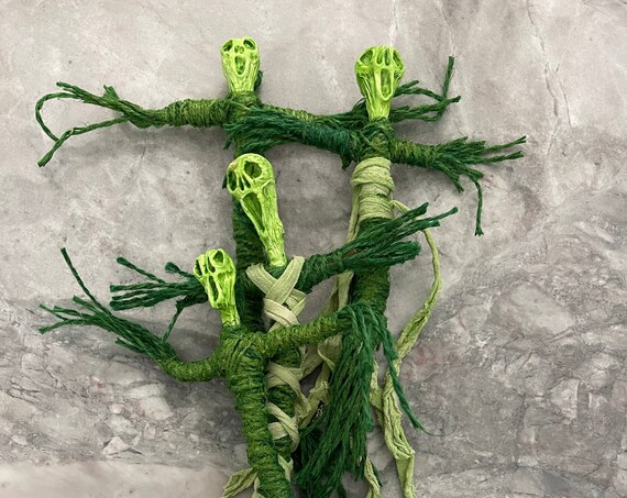 Voodoo Doll, Altar Doll, Effigy Doll, Sculpted Art Doll, Poppet Altar Doll, Gothic Gift, OOAK, Spirit Doll, Divination Tool, Pagan,Hoodoo
