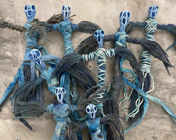 Voodoo Doll, Altar Doll, Effigy Doll, Sculpted Art Doll, Poppet Altar Doll, Gothic Gift, OOAK, Spirit Doll, Divination Tool, Pagan,Hoodoo