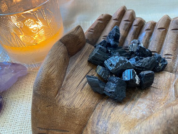 Tourmaline blade, Altar Tool, Spiritual tool, Voodoo, Pagan, Wiccan, Spirit Shaker