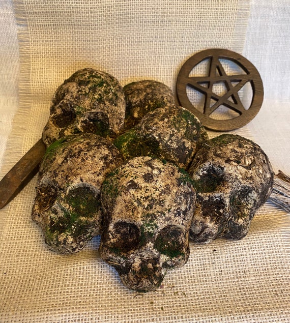 OOAK Skull Rattle, Hand Crafted, Altar Tool, Spiritual tool, Voodoo, Pagan, Wiccan, Spirit Shaker