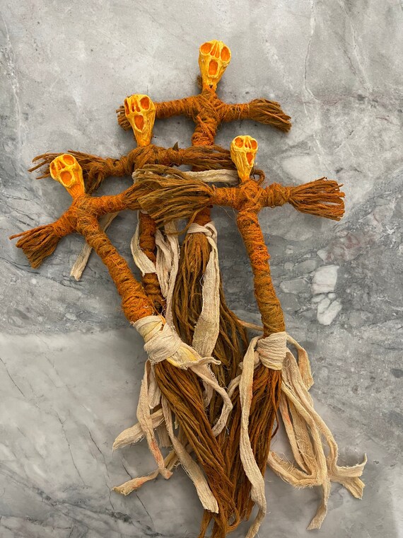 Voodoo Doll, Altar Doll, Effigy Doll, Sculpted Art Doll, Poppet Altar Doll, Gothic Gift, OOAK, Spirit Doll, Divination Tool, Pagan,Hoodoo