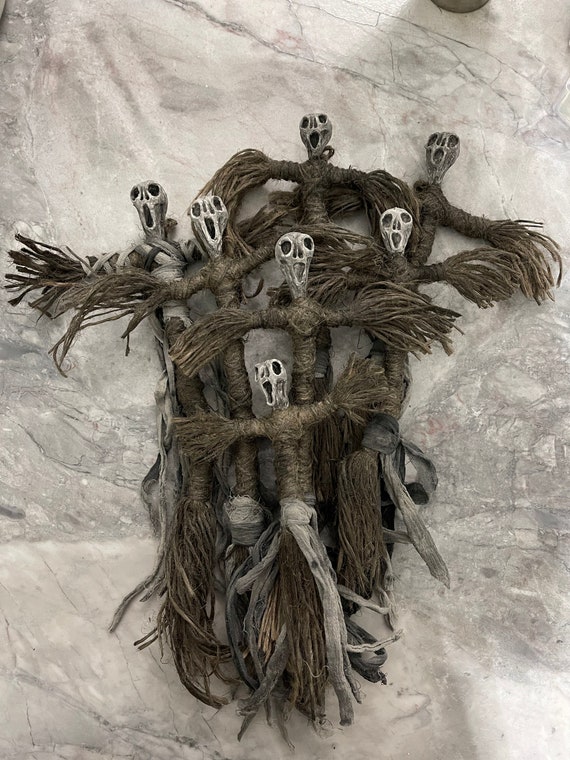 Voodoo Doll, Altar Doll, Effigy Doll, Sculpted Art Doll, Poppet Altar Doll, Gothic Gift, OOAK, Spirit Doll, Divination Tool, Pagan,Hoodoo