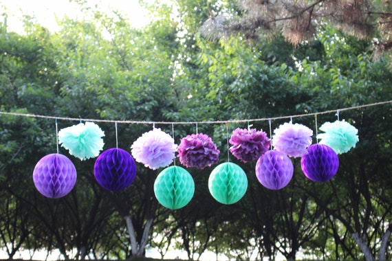 Under The Sea Party Decordecor Mermaid Party Supplies 12pcs Etsy