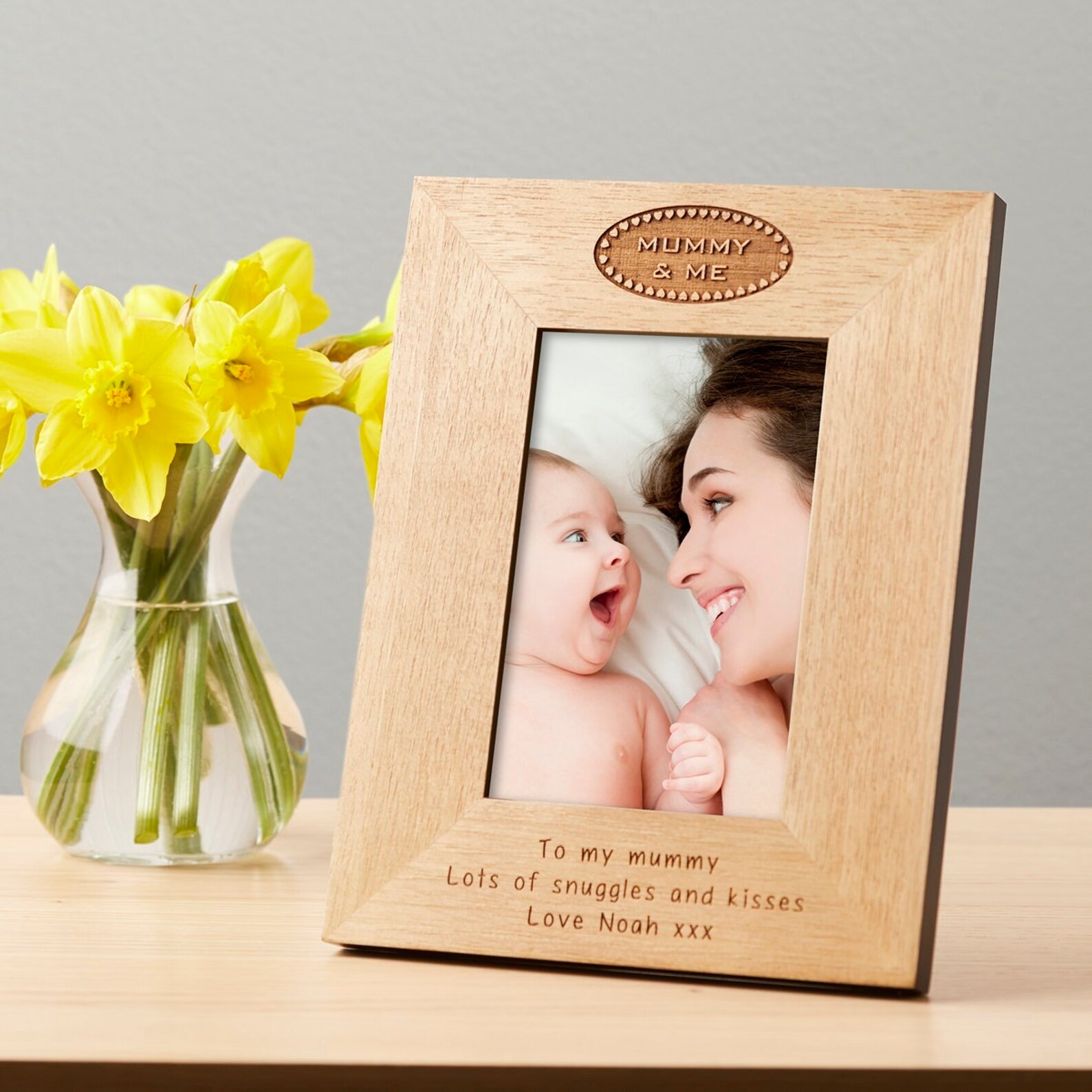 Mummy And Me Personalised Photo Frame Mother's Day Gift Etsy