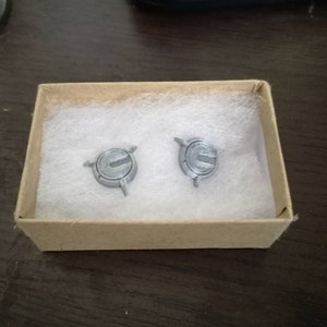 Doctor Who Cyberman Ear Rings