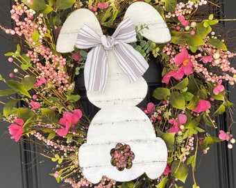 Bunny Door Hanger | Easter Door Hanger | Easter Porch Decor | Spring Porch Decor |Door Hanger | Welcome Easter | Hello Spring