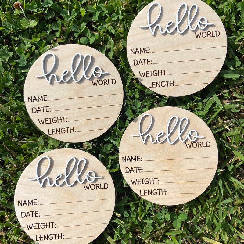 Welcome to the World - Etsy