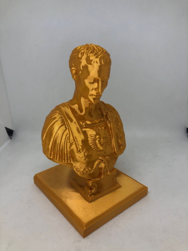 Julius Caesar Bust Pen Pencil Holder Desk Organizer Etsy Canada