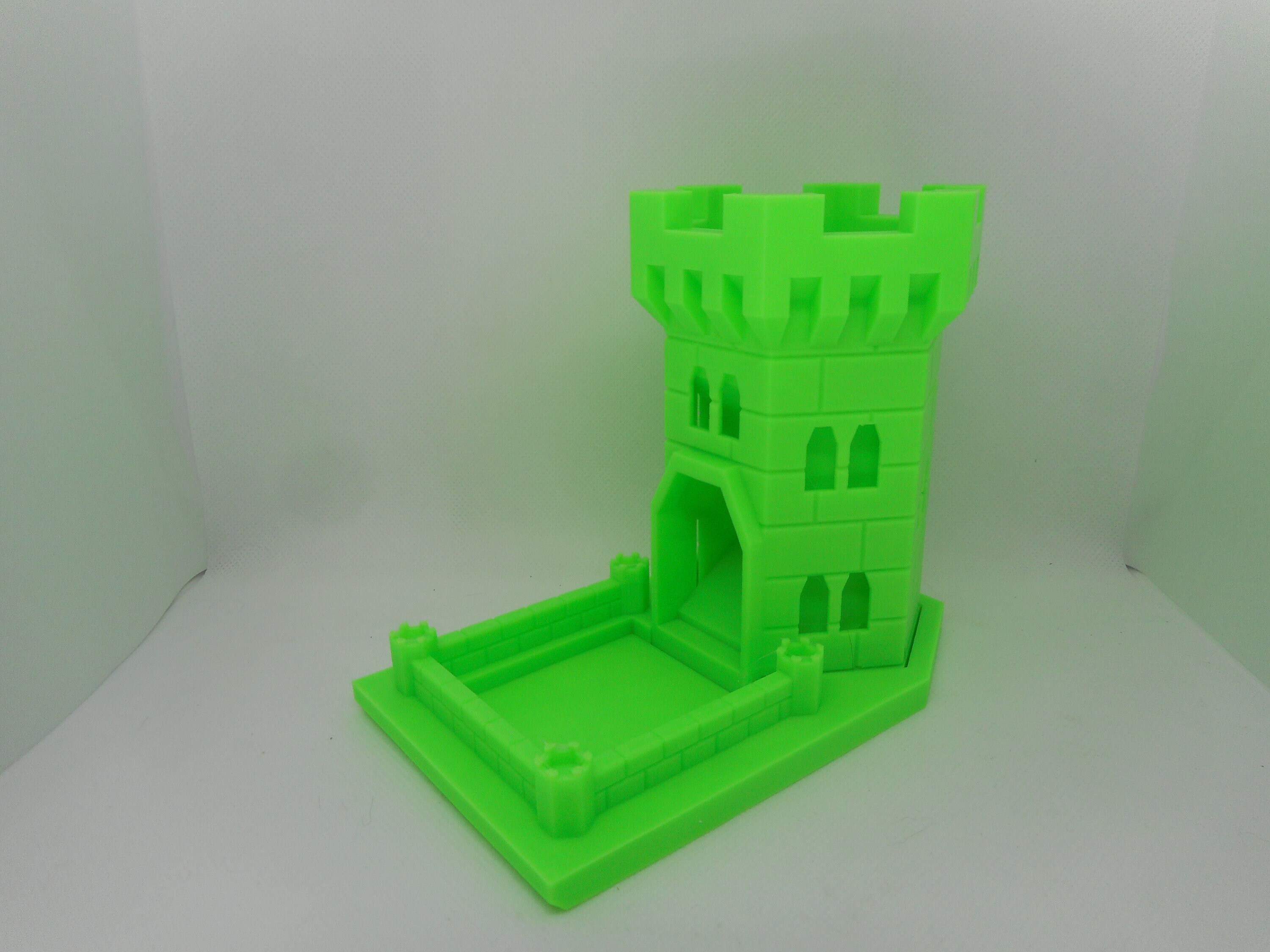 Dice Tower With Tray Castle Dice Roller Dungeons and Etsy Canada