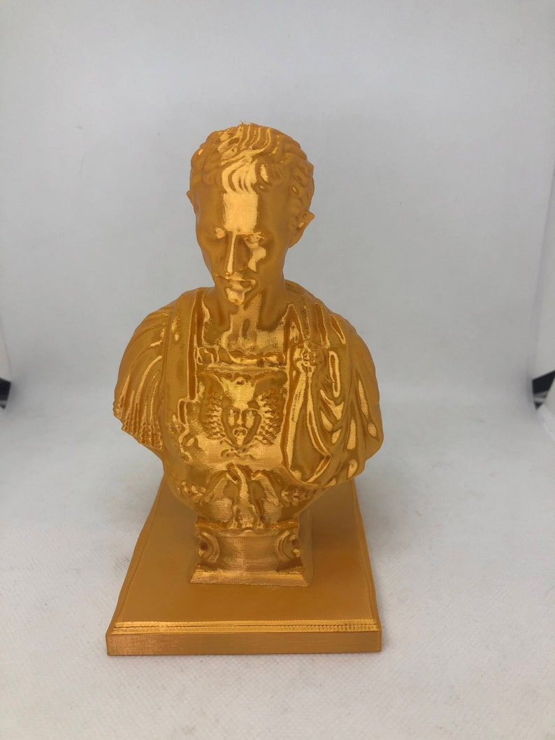Julius Caesar Bust Pen Pencil Holder Desk Organizer Etsy Canada