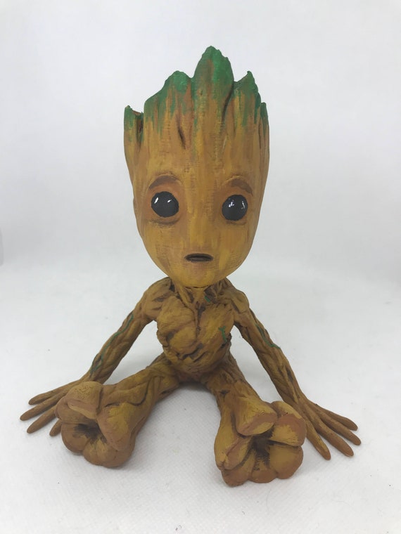 Baby Groot Figurine Marvel Film Movie Guardians of the Galaxy GOTG 3D  Printed Cute Gift Geek -  Sweden