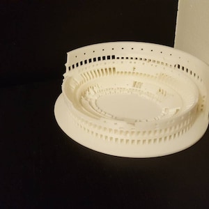 Colosseum Replica | Rome Famous Landmark | Ancient History Italy | Miniature Architecture | Home Office Decor | 3D Printed