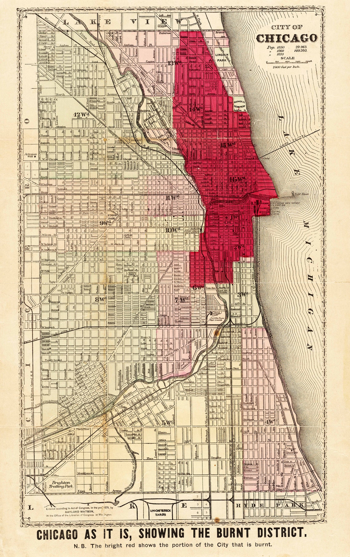 Old Map Of Chicago 1886 Vintage Map Wall Map Print Vi - vrogue.co