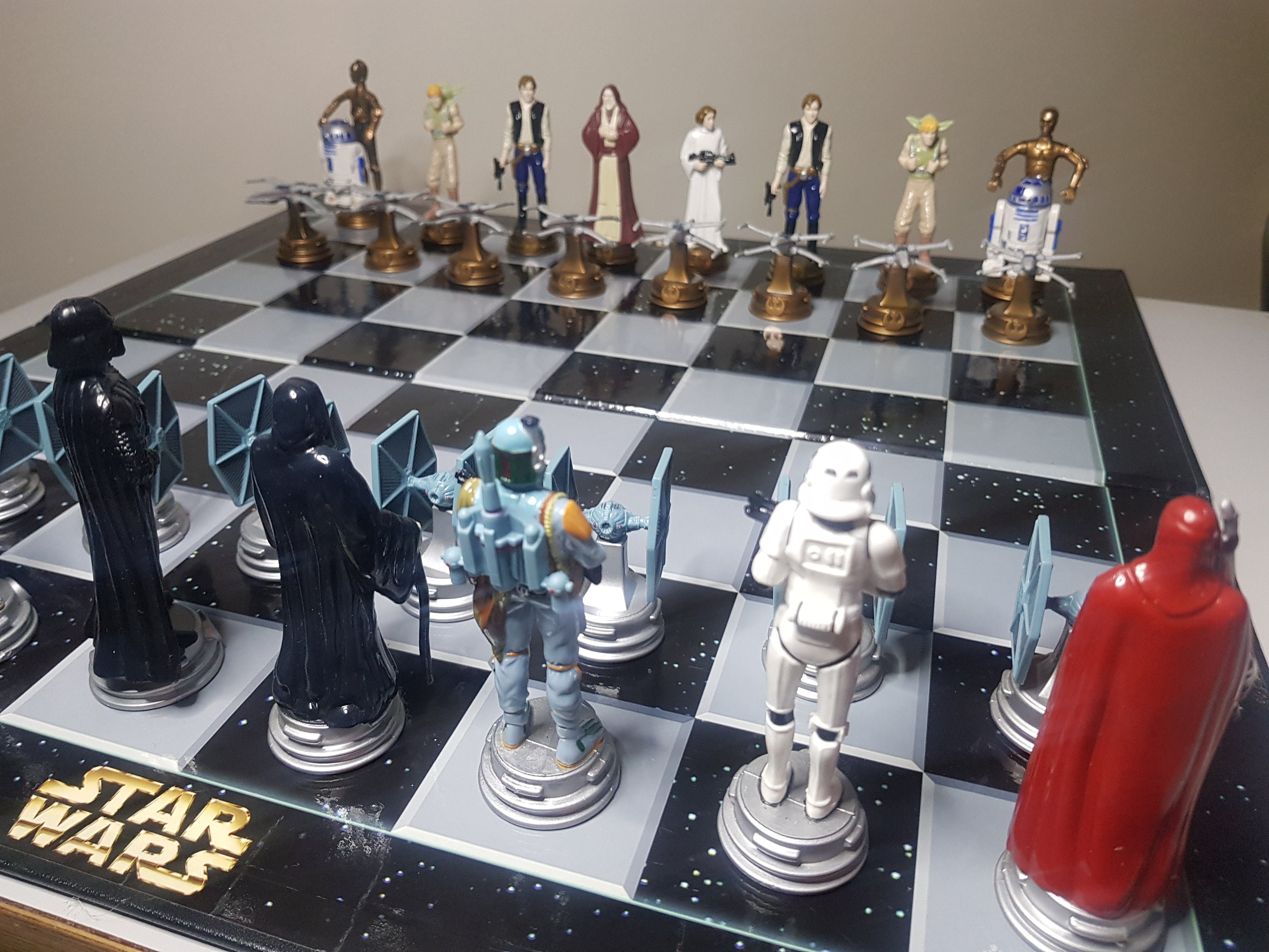 Star Wars Chess Schach Set - www.