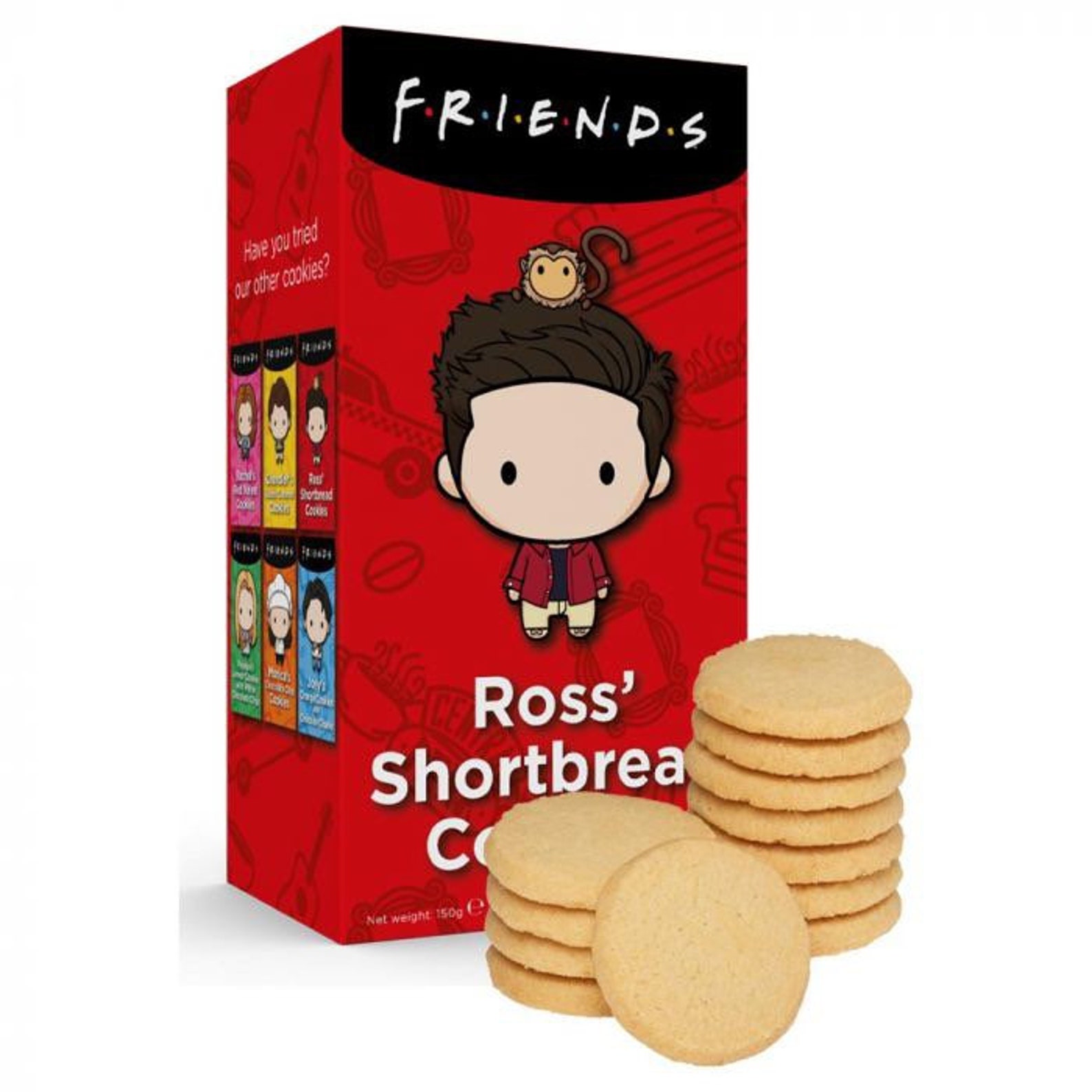 Friends Cookies 6 set Biscuits Shortbread. Friends tv Etsy