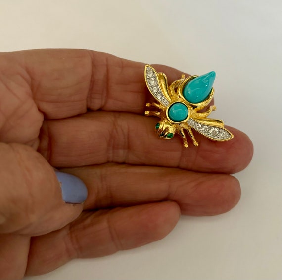Joan Rivers Fantastic Interchangeable Bee Brooch … - image 2