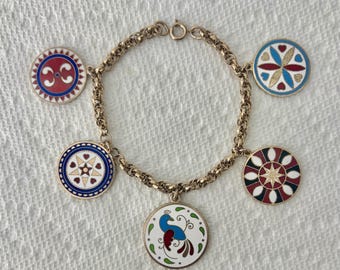 Pennsylvania Dutch Charm  Bracelet