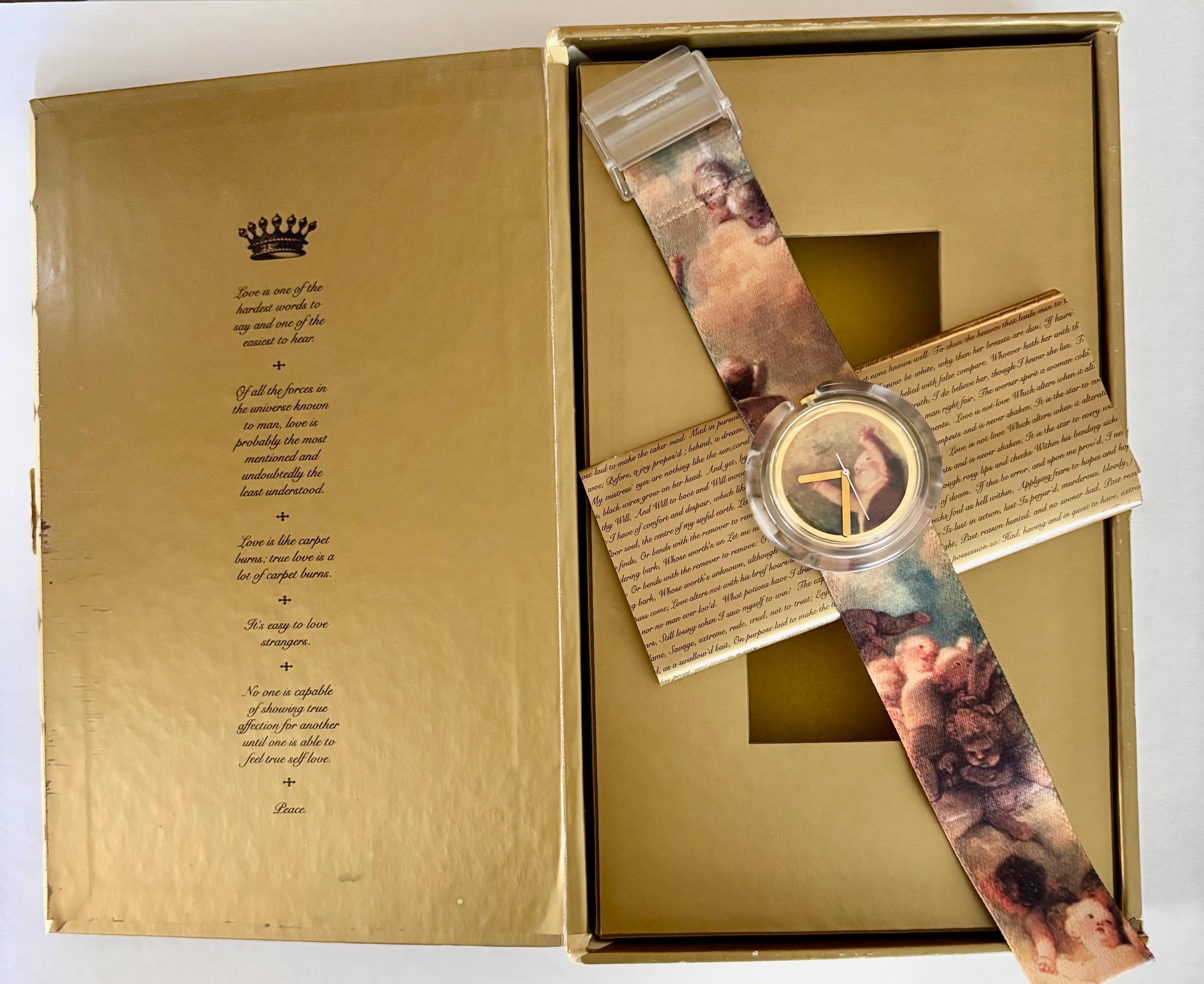 Swatch Watch Vintage POP Putti Vivienne Westwood PWK168 Pre