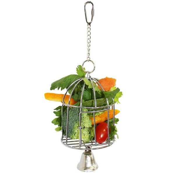 Fruit & Veggie Basket - Fun and Unique Toy - Sugar Glider, Rat, Chinchilla, Hedgehog, Ferret, Parrot, Guinea Pig, Rabbit, Hamster