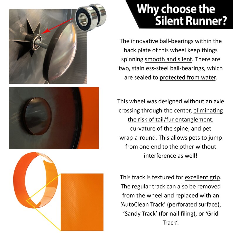 Silent Runner 12 With Stand Cage Attachment Pet Etsy