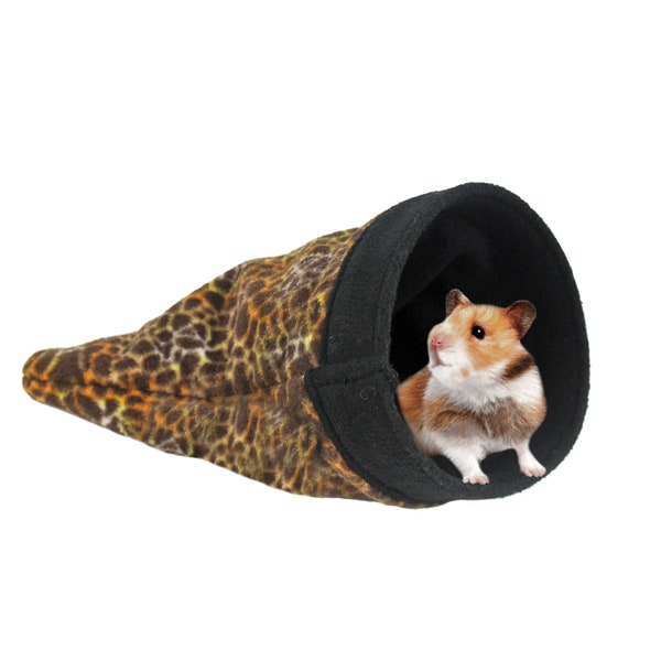 Small Animal Sleepy Pouch - Fun & Unique Hedgehog Cage Accessory - Guinea Pig, Hamster, Gerbil, Rat, Chinchilla, Ferret, Reptile