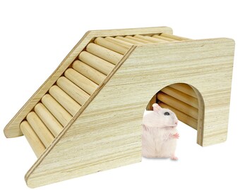 Picture of Underground Cave Fun & Unique Cage Accessory for Dwarf Hamsters, Golden ...