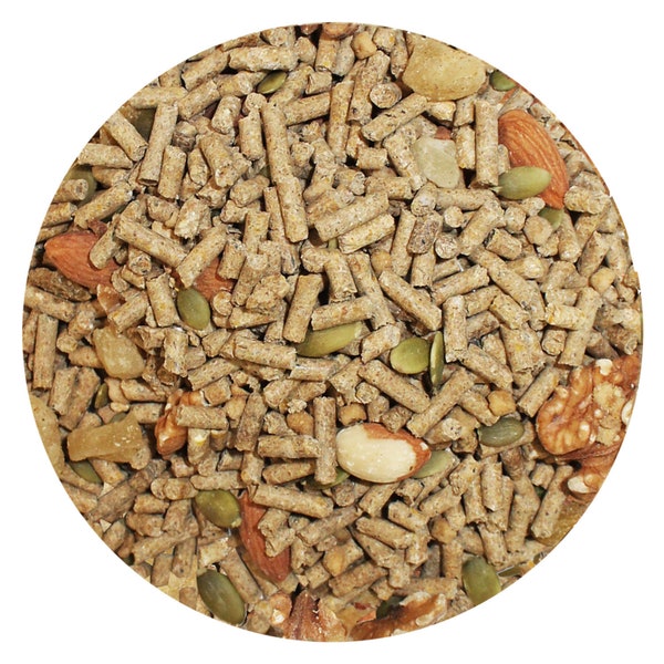 Deluxe Squirrel Diet - Healthy and Natural Pellet Food - Ground Squirrels, Grey Squirrels, Flying Squirrels, and Chipmunks