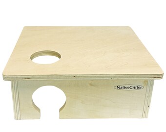 Chamber Box - Fun & Unique Cage Accessory for Dwarf Hamsters, Golden Hamsters, Degus, Gerbils and Other Small Animals