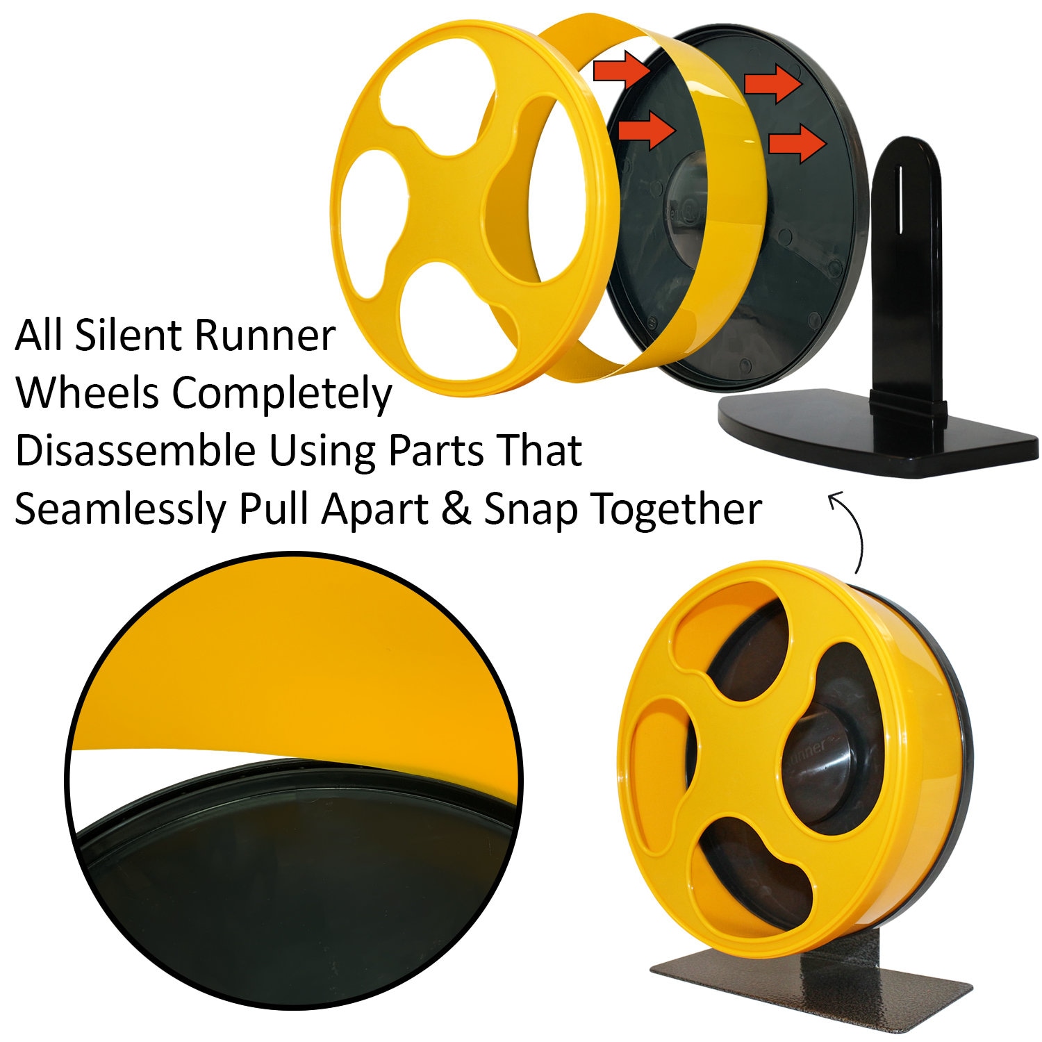 Silent runner hamster wheel cheap