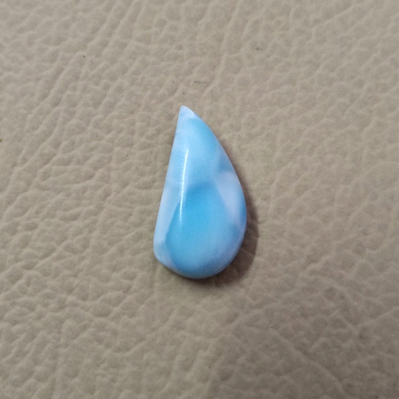 Barahona Larimar Gemstone 9Cts Size 18*9*5mm Ring Size Gemstone Green Blue Larimar Gemstone AAA Quality Fancy Shape Larimar Cabochon