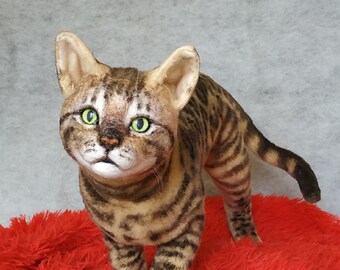 bengal cat plush