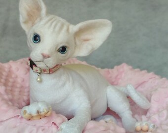 sphynx cat plush toy