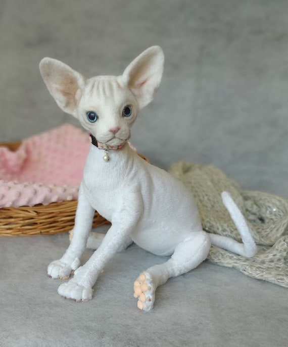 sphynx cat plush toy
