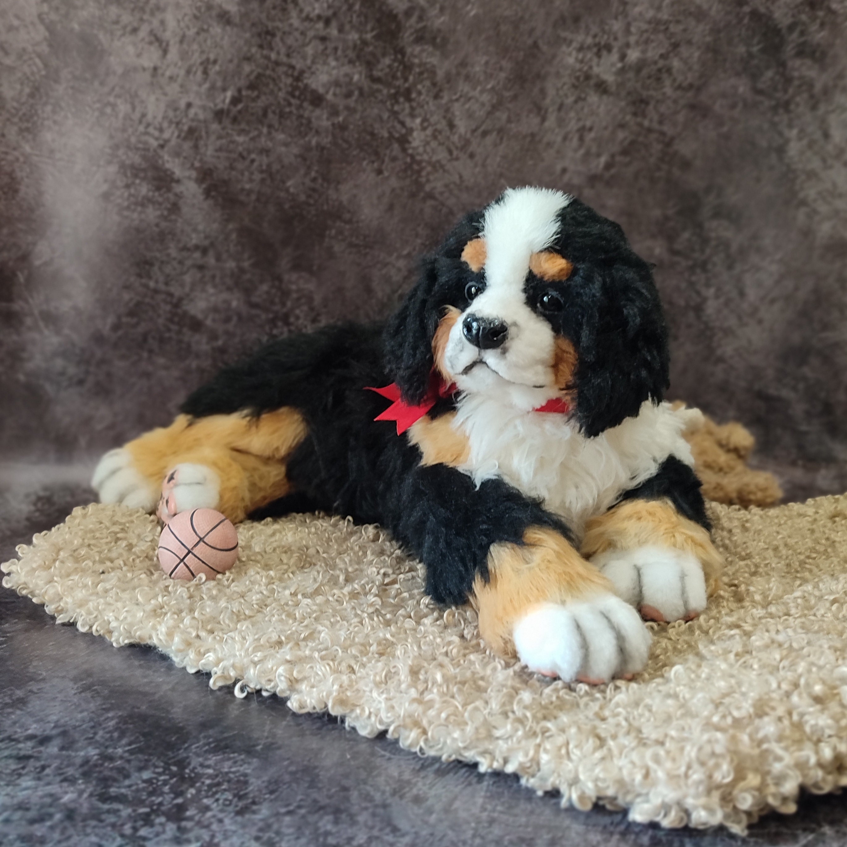 bernese mountain dog stuffed animal large