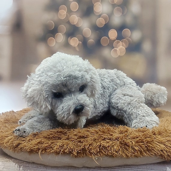 Realistic Plush Poodle Dog Interior Doll OOAC Plush Toy - Etsy