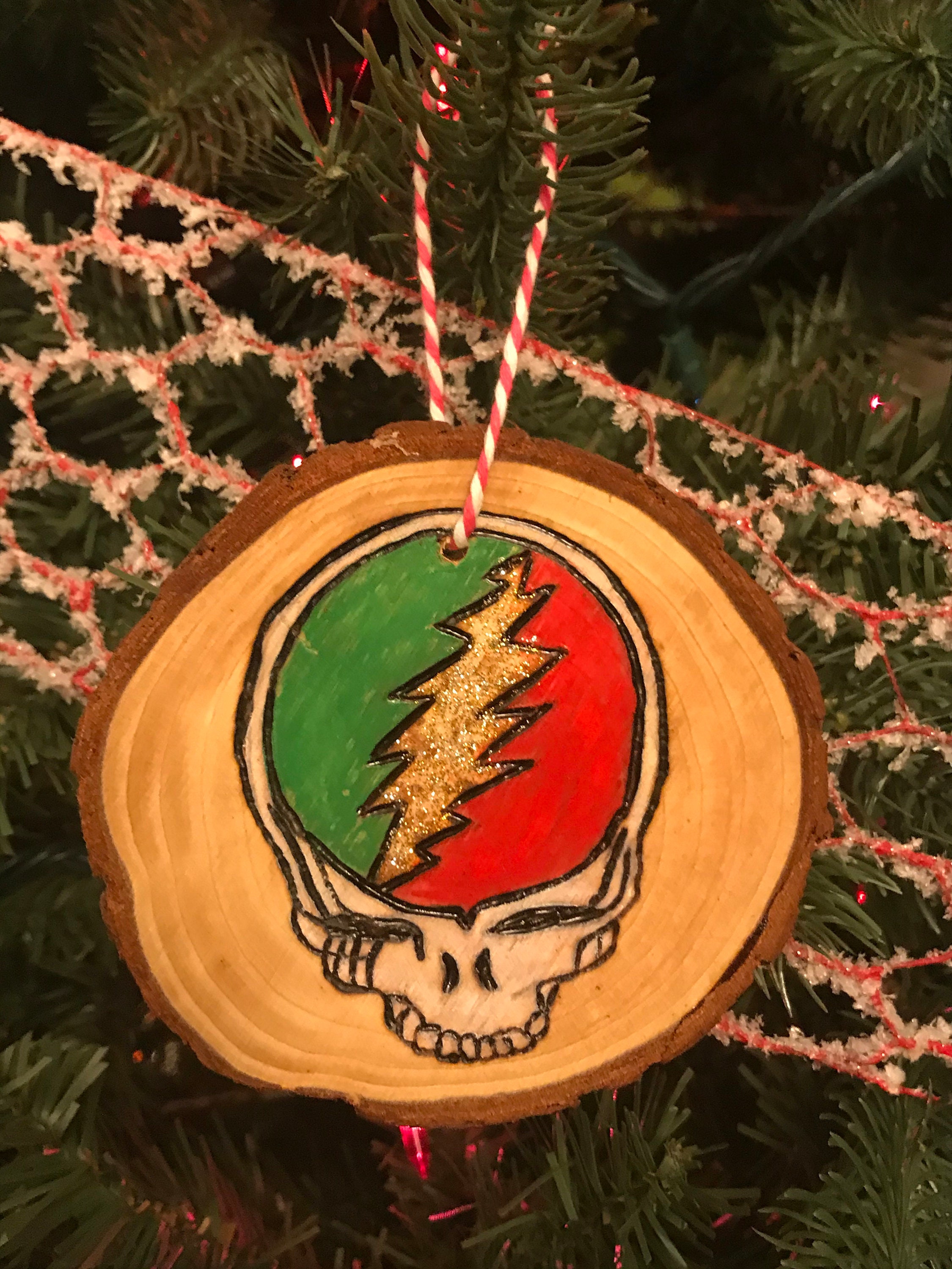 Grateful Dead Christmas Ornaments 