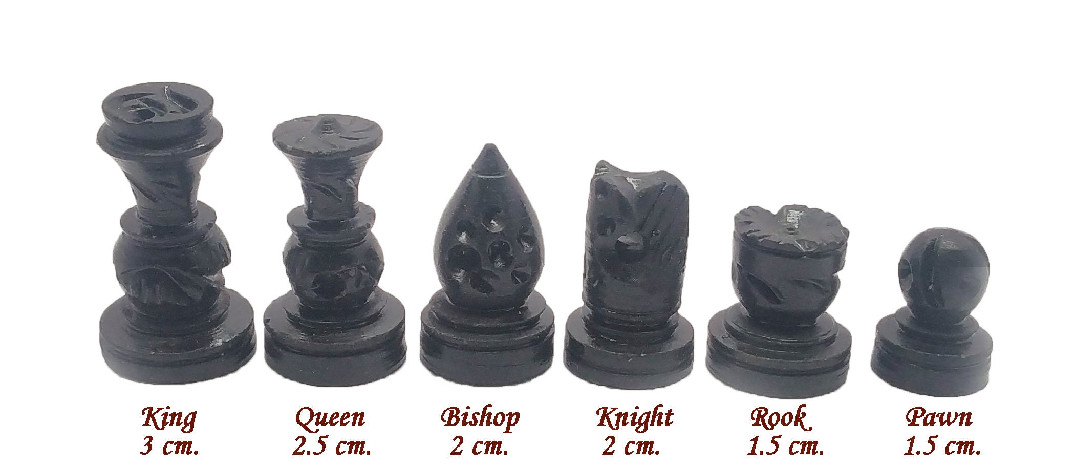 Stone Chess Set, 6