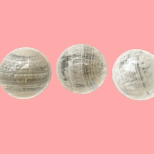 Onyx Stone Serving Bowl 3&quot; Inch Set of 3 Handmade Natural White Gemstone Decorative Gift
