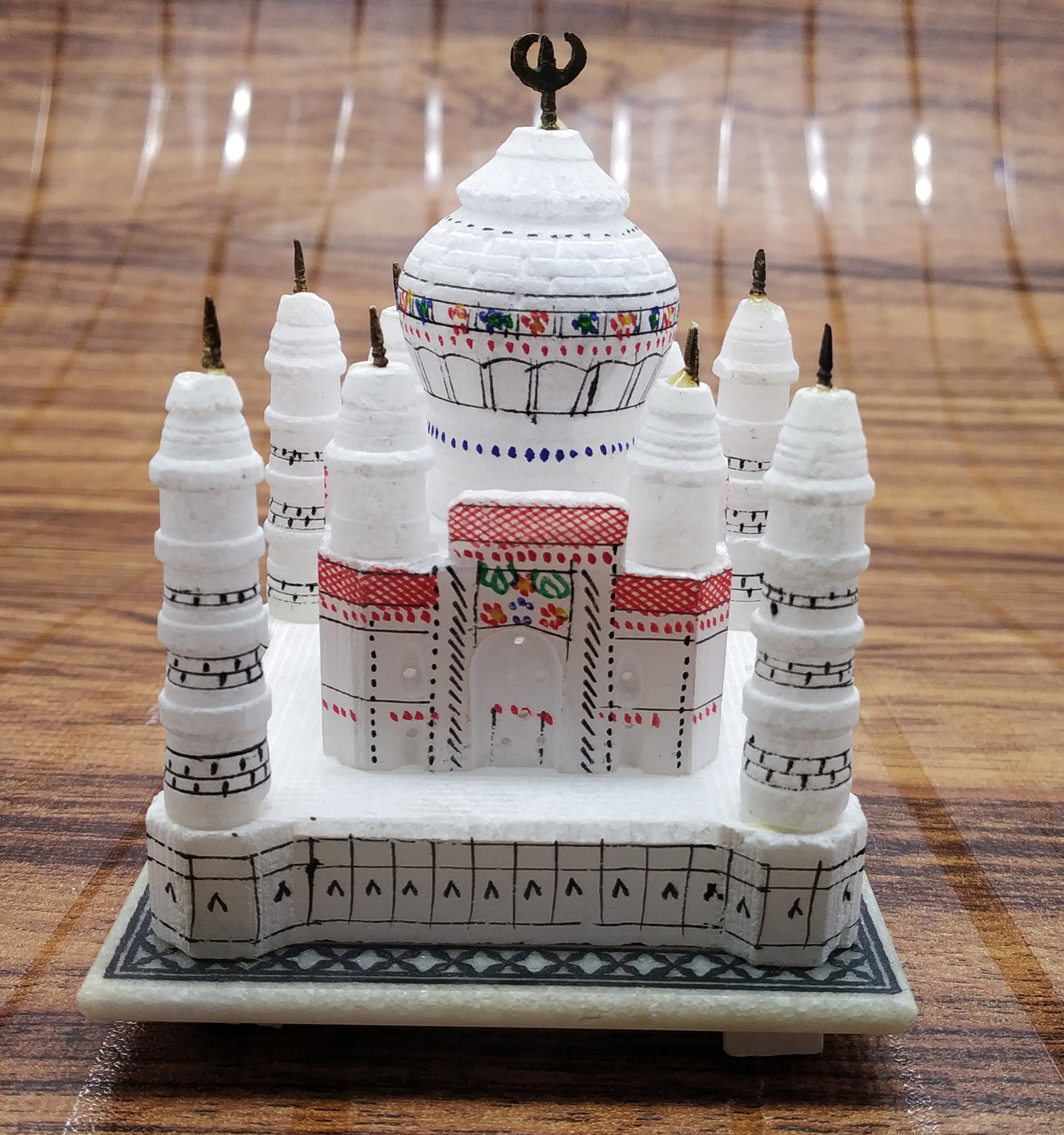 Crystal Taj Mahal Showpiece – Vedansh Craft