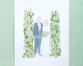 Personalised family or wedding portrait