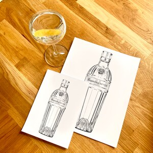 Tanqueray Gin Druck