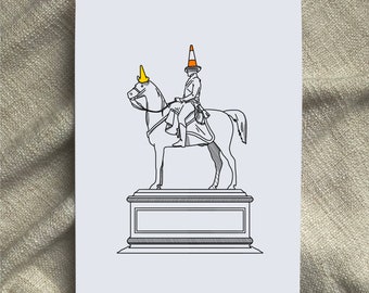 Herzog von Wellington Glasgow Print