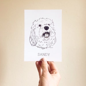 Custom Pet Portrait print