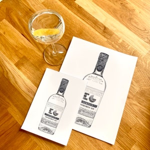 Edinburgh Gin Print