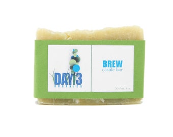 Castile Soap Bar/ Tea Tree Soap/ Tea Tree Castile Soap/ Organic Soap/ Hot Process Soap/ Vegan Soap Bar/ Handmade Soap/ Natural Soap